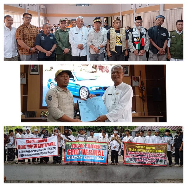 Rencana Geothermal Jenawi Diprotes