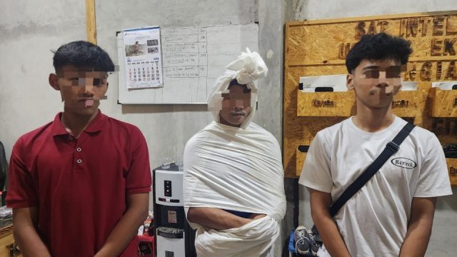 Viral! Pocong Jadi-Jadian Keliling Kota Sragen Saat Live TikTok, Tiga Pelajar Diamankan Polisi