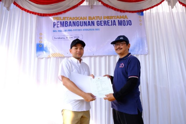 Pembangunan Gereja di Mojo Solo Akhirnya Dimulai, Respati Minta Tak Ada Narasi Perpecahan