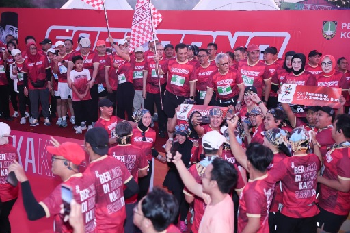 Soekarno Run SOC 2026 Meriah di Solo, Respati Ardi Targetkan Sport Tourism Lewat Event Lari Berskala Besar