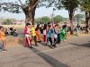 Jelang HUT RI ke-81, Anak-anak Gondang Antusias Terima Bendera Merah Putih