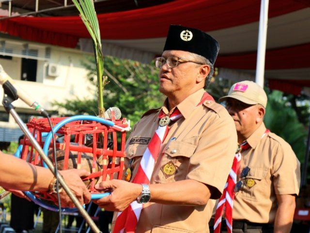 Estafet Tunas Kelapa 2026 Melintas Solo, Pramuka Perkuat Sinergi dan Semangat Kebangsaan