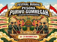 Festival Budaya Purwodiningratan 2026 Hadirkan Gejog Lesung hingga Bazar UMKM