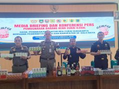 Rokok Ilegal 12,8 Juta Batang Dimusnahkan di Solo, Kerugian Negara Capai Rp12,5 Miliar